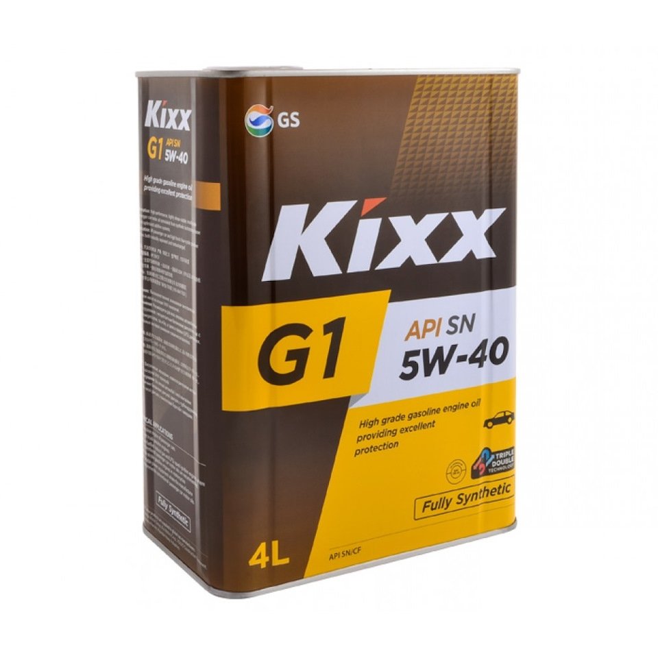 МОТОРНОЕ МАСЛО KIXX ENGINE OIL G1 5W-40 SN/CF, 4 Л / L531344TE1