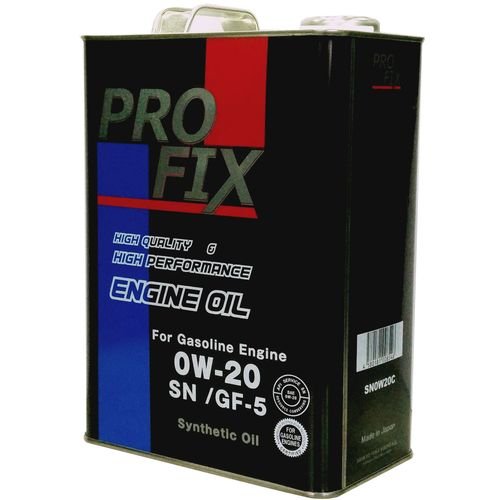 МОТОРНОЕ МАСЛО PROFIX SYNTHETIC ENGINE OIL 0W-20 SN, 1 Л / SN0W20C1