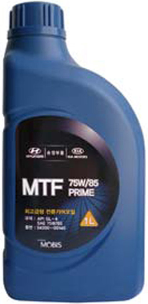 Трансмиссионное масло Hyundai MTF Prime 75W85 GL-4, 1л / 04300-00140