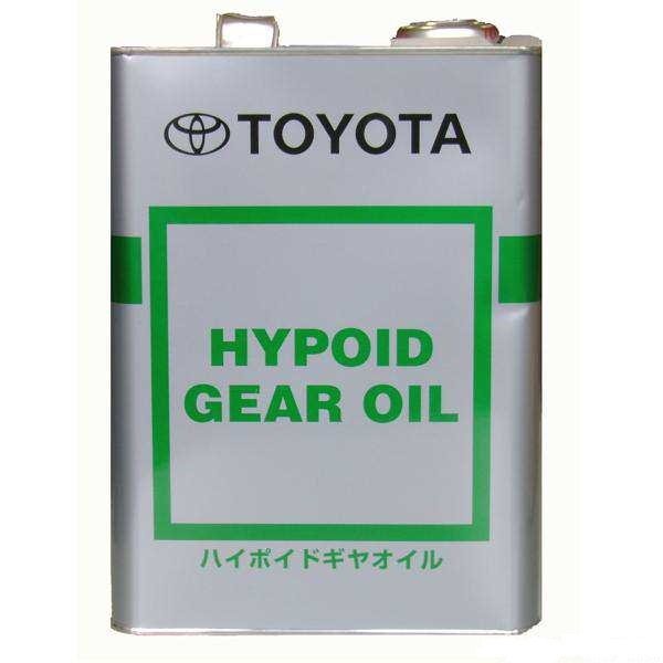 Трансмиссионное масло Toyota Hypoid Gear Oil 75W80 GL-4, 4л / 08885-00705