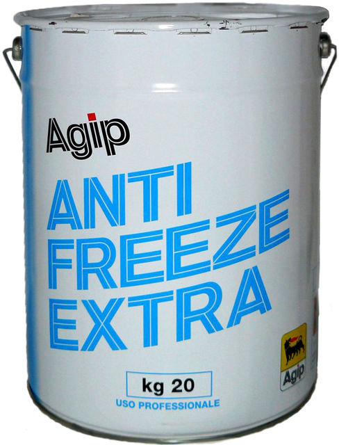 Антифриз синий Eni - Agip Antifreeze Extra концентрат, 20 кг / 160991
