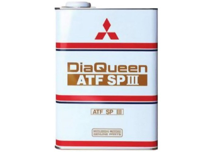 Трансмиссионное масло Mitsubishi DiaQueen ATF SPIII, 4л / 4024610