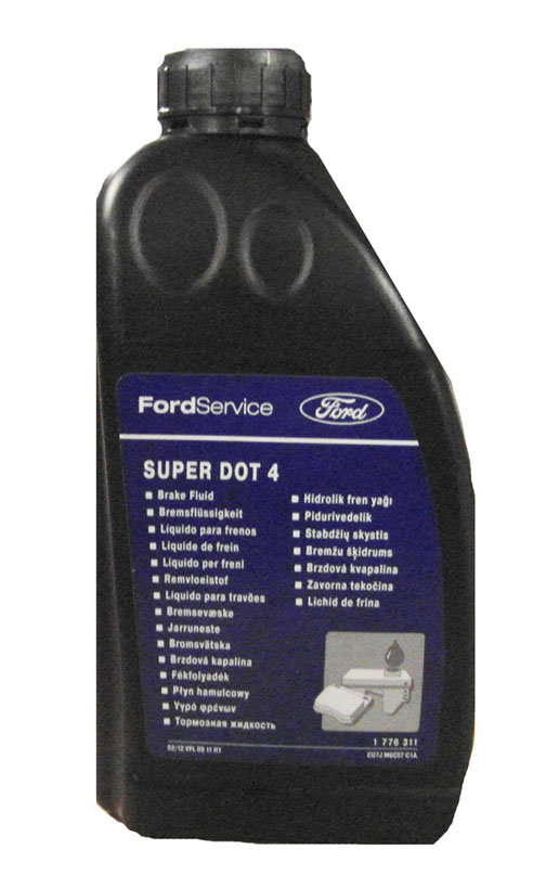 Тормозная жидкость Ford Super DOT 4, 1л / 1776311