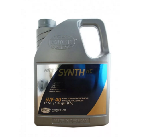 Моторное масло Pentosin Pentosynth HC 5W40 SN/CF, 5л / 1090216