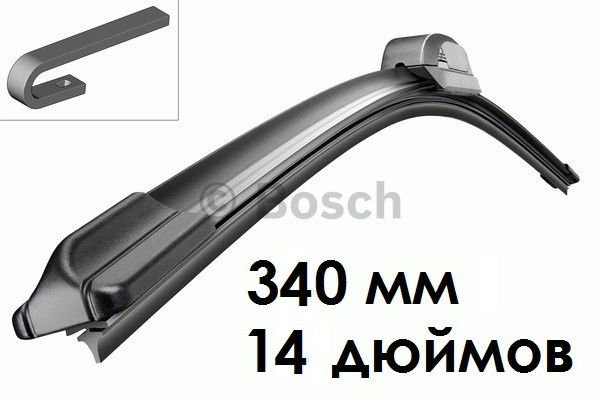 Щетка стеклоочистителя Bosch Aerotwin Retrofit AR 340 мм / 3397008638