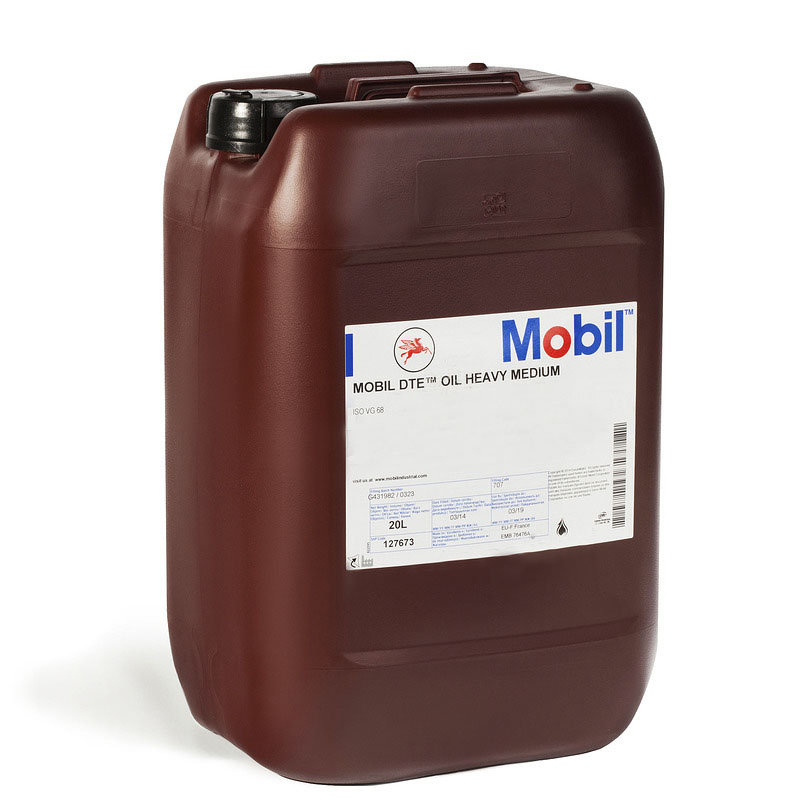 Циркуляционное масло Mobil DTE Oil Heavy Medium (ISO VG 68), 20 л / 153863