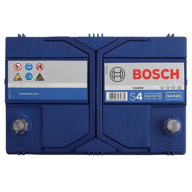 Аккумулятор 70 Aч Bosch S4 026 Asia, о.п. (-/+) / 570412063 / S40260
