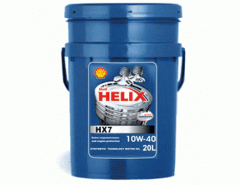 Моторное масло Shell Helix HX7 10W40 SN/CF, 20л / 550040008